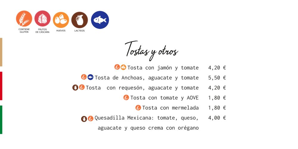 Tostas escritorio